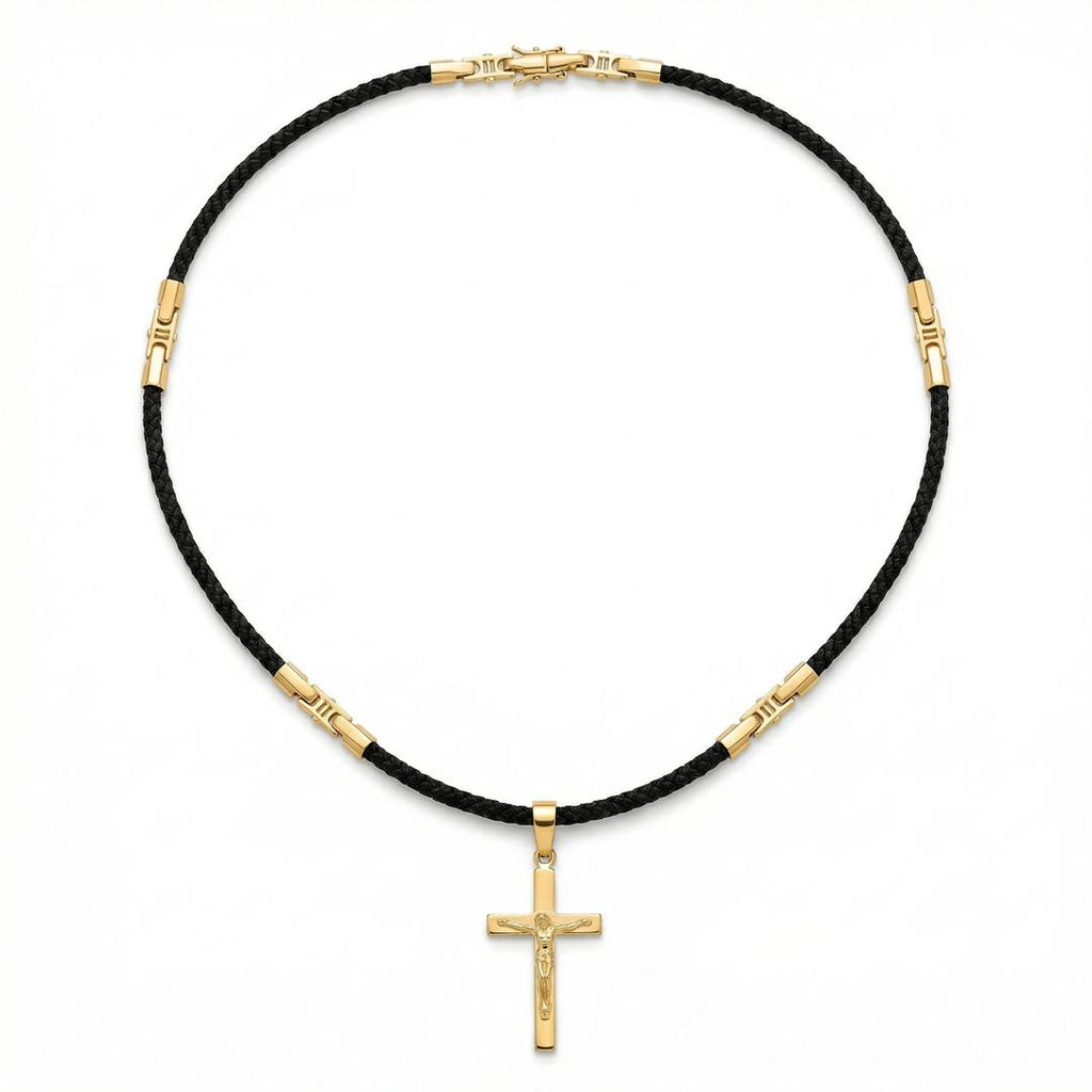 Black Silk Rope Necklace | Borowski Jewelry