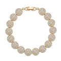 Full Pavé CZ Bracelet — 304 Stones | 18K Gold Plated