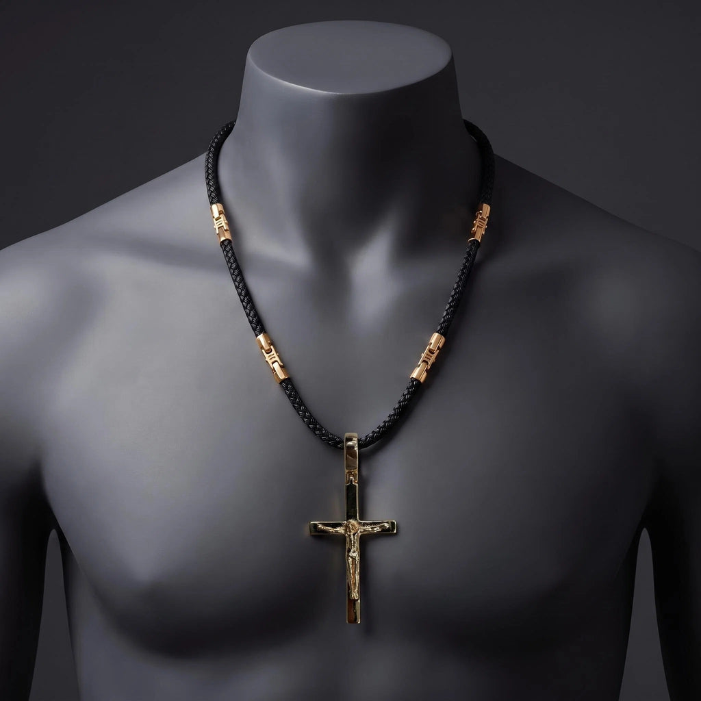 Black Silk Rope Necklace | Borowski Jewelry