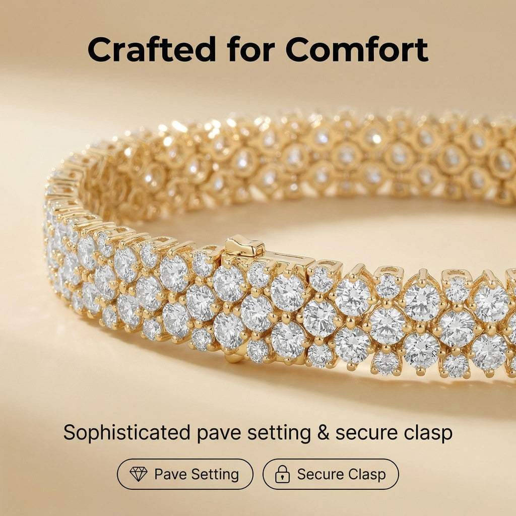 Starry Sky Bracelet — 171 CZ Stones | 18K Gold Plated
