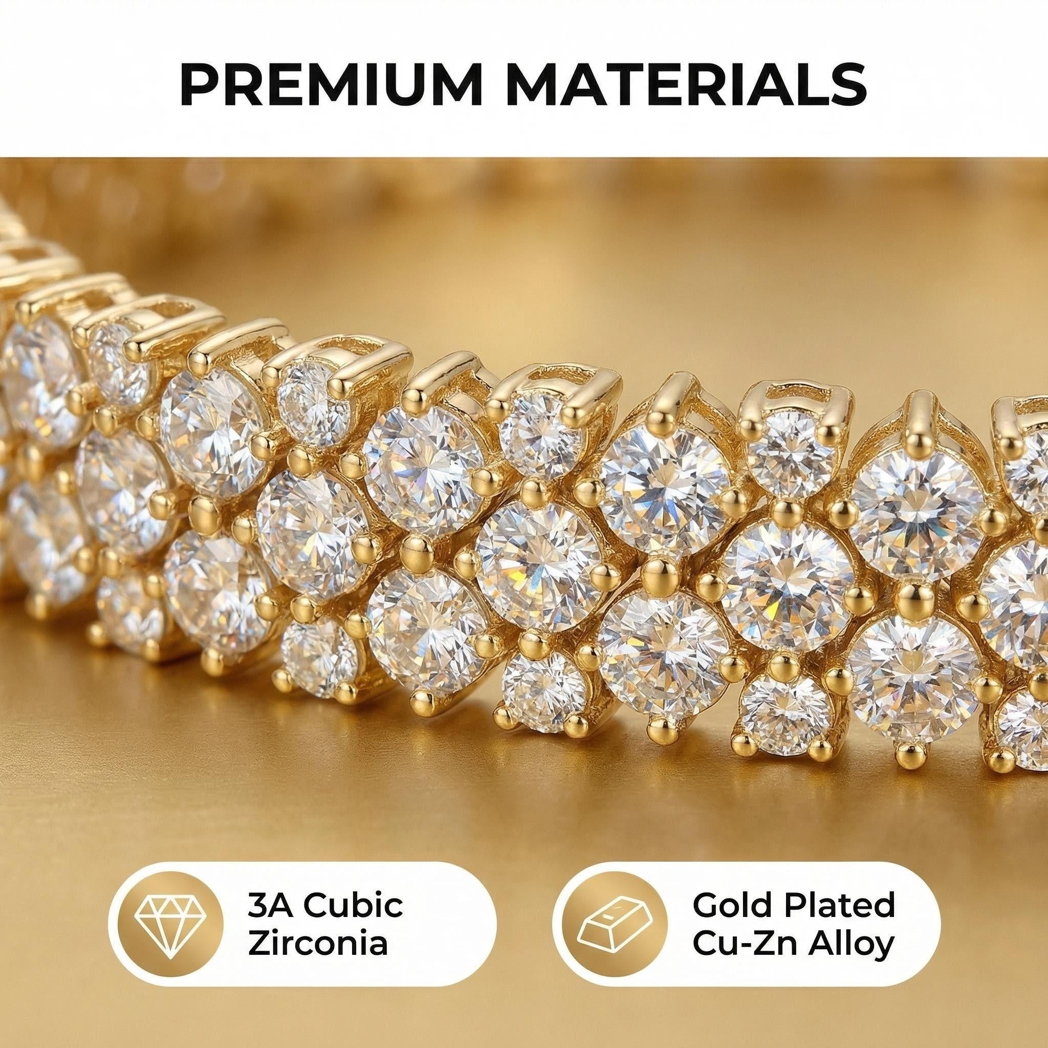 Starry Sky Bracelet — 171 CZ Stones | 18K Gold Plated